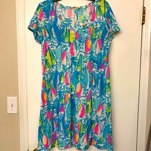 Lilly Pulitzer dress swim cover